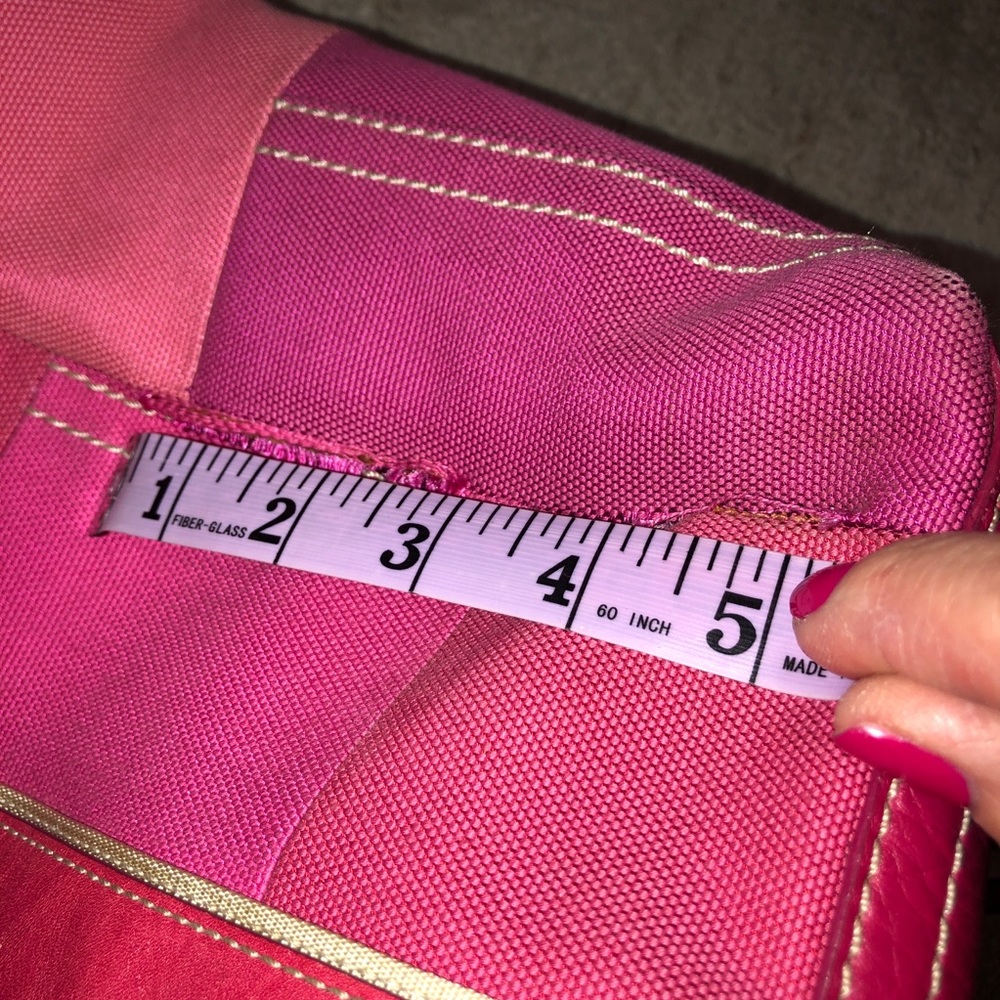 Coach Pink Patchwork Weekender Bag - image 3